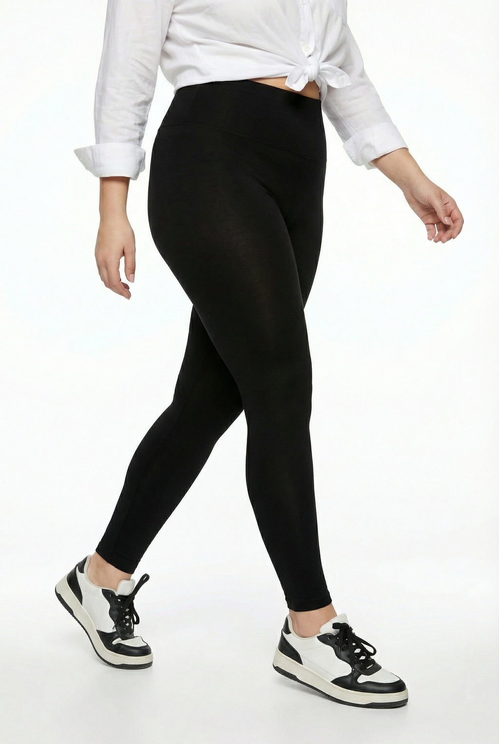 Yuksek Bel Vücudu Saran Spor Tayt - Rahat ve Şık Tasarım