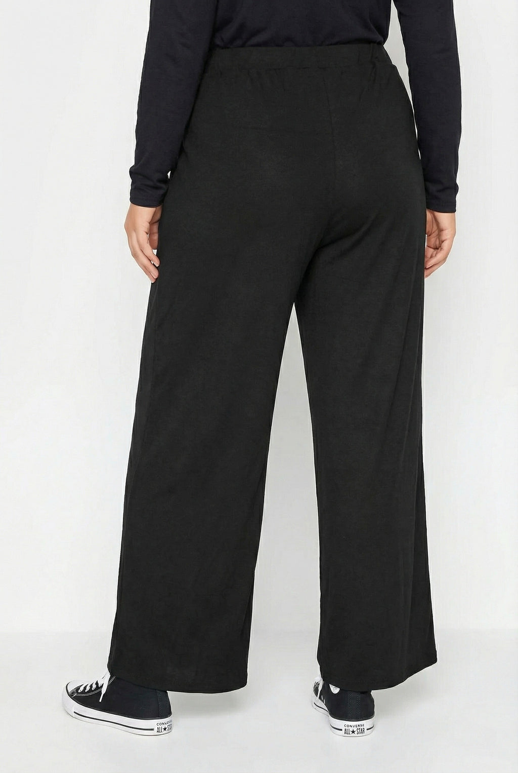 Beli Lastikli Cepli Geniş Paça Pantolon - Şık ve Rahat Tasarım