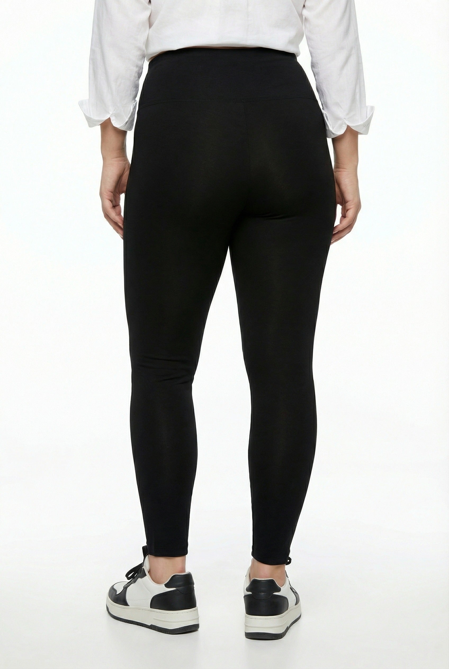 Yuksek Bel Vücudu Saran Spor Tayt - Rahat ve Şık Tasarım