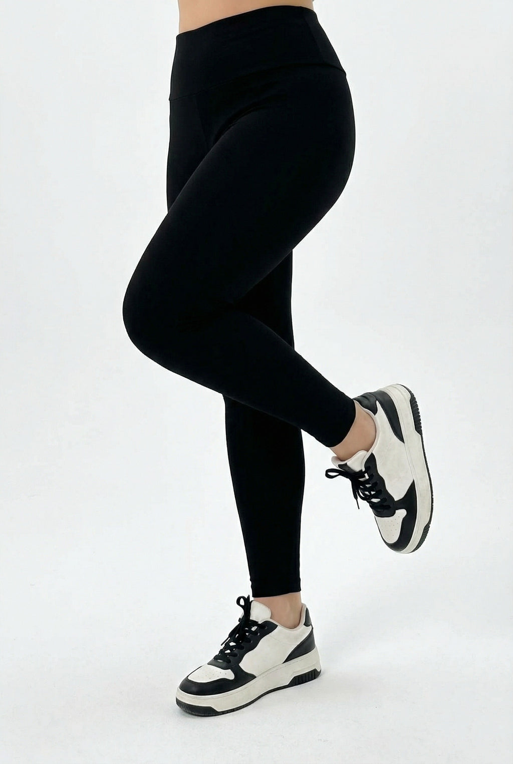 Yuksek Bel Vücudu Saran Spor Tayt - Rahat ve Şık Tasarım