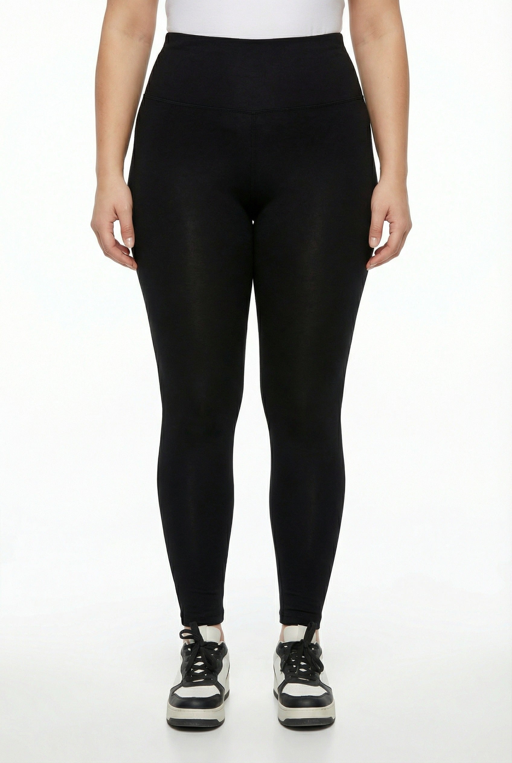 Yuksek Bel Vücudu Saran Spor Tayt - Rahat ve Şık Tasarım